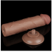 Реалистичный фаллоимитатор Sliding-Skin Dual Layer Dong 8", 20 см.